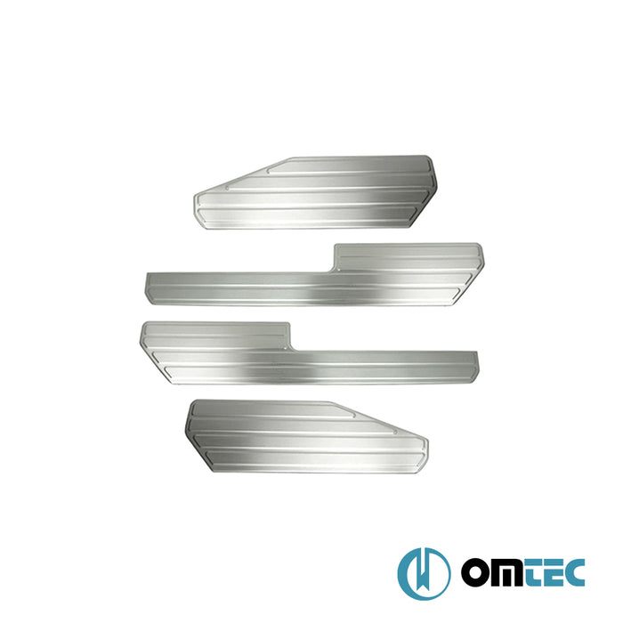 İç Kapı Eşiği (Wolf Special) 4 Prç. Paslanmaz Çelik - Volkswagen Amarok - PK 2H - (2010 - 2022)