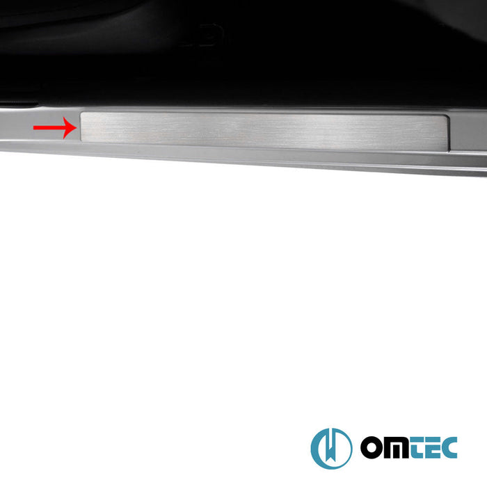 Line Kapı Eşiği 4 Prç. Paslanmaz Çelik (Parlak) - Volkswagen Passat - SD 3C(B7) - (2010 - 2015)