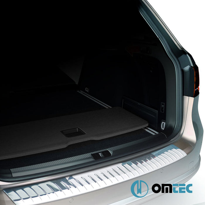 Arka Tampon Eşiği Paslanmaz Çelik (Parlak) - Volkswagen Passat - SW 3C(B7) - (2010 - 2015)