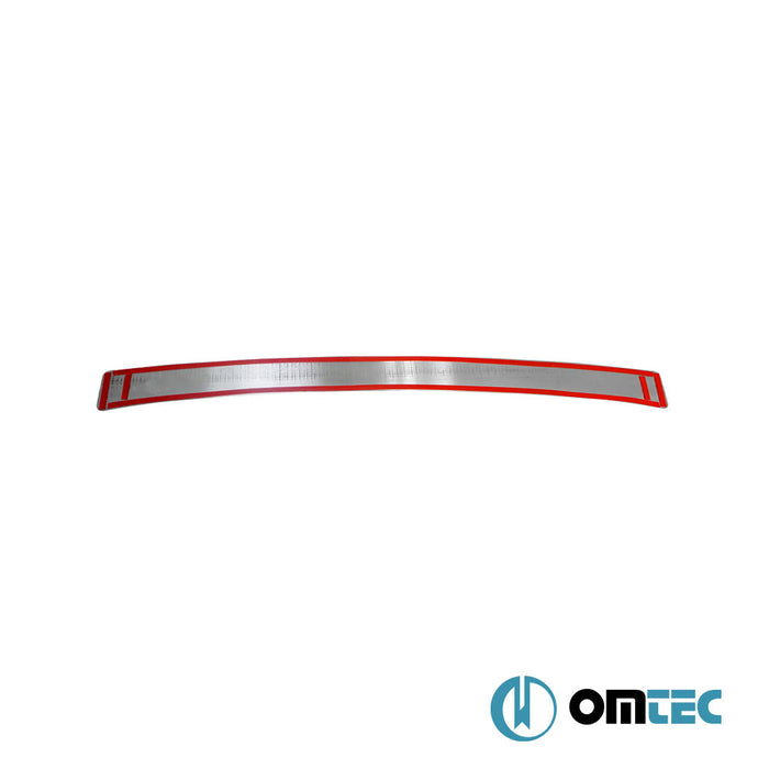 Karbon Folyolu Arka Tampon Eşiği Paslanmaz Çelik - Volkswagen Passat - SW 3C(B7) - (2010 - 2015)