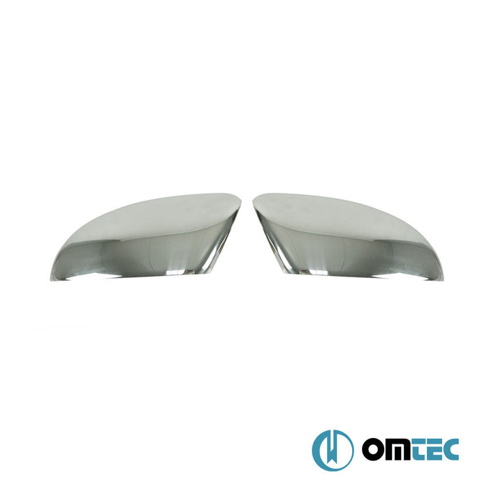 Ayna Kapağı 2 Prç. Paslanmaz Çelik (Parlak) - Volkswagen Passat - SD 3C(B7) - (2010 - 2015)