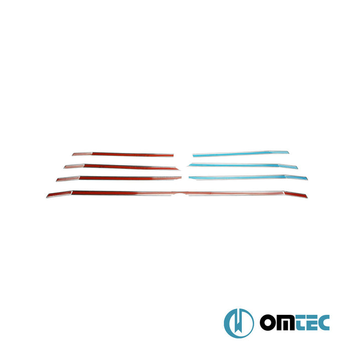 Ön Panjur 5 Prç. P.Çelik (Parlak) - Volkswagen Crafter - VAN 2E FL - (2012 - 2017)