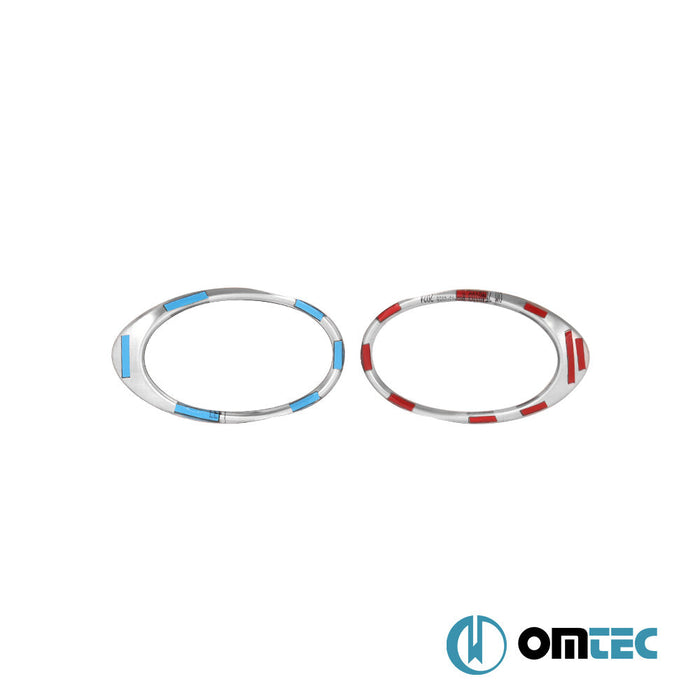 Sis Farı Çerçevesi 2 Prç. P.Çelik (Parlak) - Volkswagen Jetta - SD 5C6 PRE - FL - (2011 - 2014)