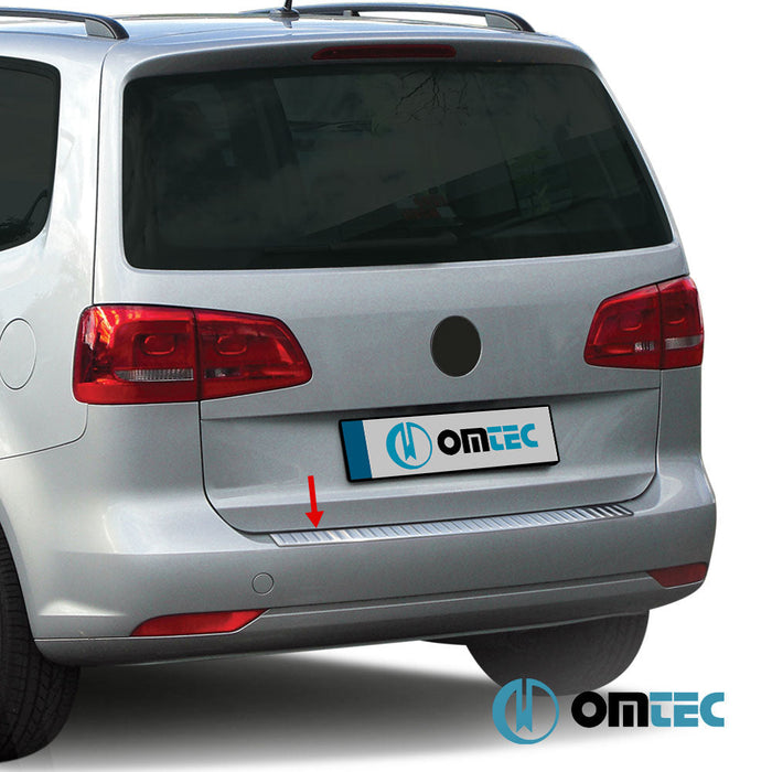 Arka Tampon Eşiği Paslanmaz Çelik (Parlak) - Volkswagen Touran - MPV 1T FL II - (2010 - 2015)