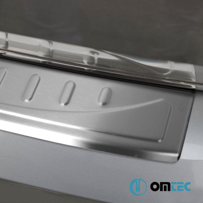 Arka Tampon Eşiği Paslanmaz Çelik (Taşlı) - Volkswagen Passat - SD 3G(B8) - (2015 - 2019)