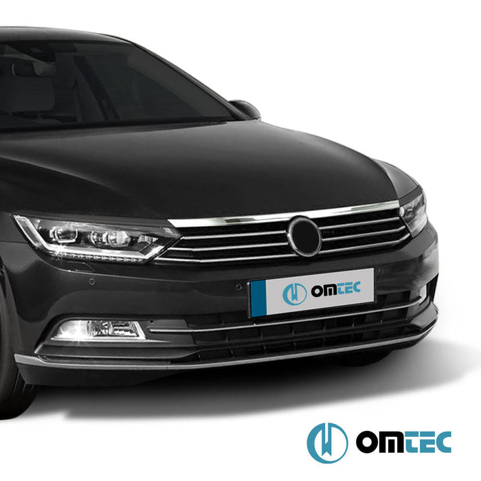 Far Üst Çıtaları 1 Prç. Paslanmaz (Orta Parça) (Parlak) - Volkswagen Passat - SD 3G(B8) - (2015 - 2019)