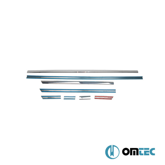 Yan Kapı Çıtası 8 Prç. Paslanmaz Çelik (Parlak) - Volkswagen Passat - SD 3G(B8) - (2015 - 2019)