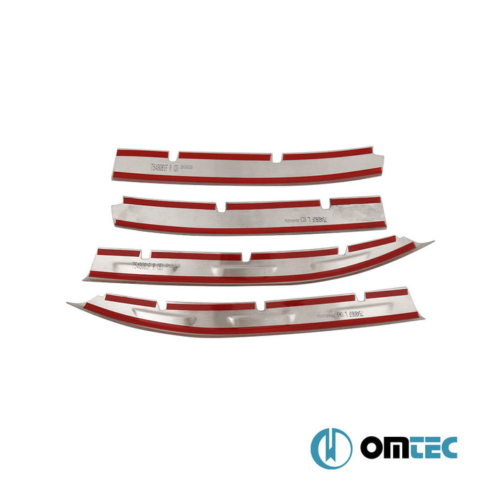 Ön Panjur 4 Prç. P.Çelik (Parlak) - Volkswagen Tiguan - SUV AD FL - (2020 - )