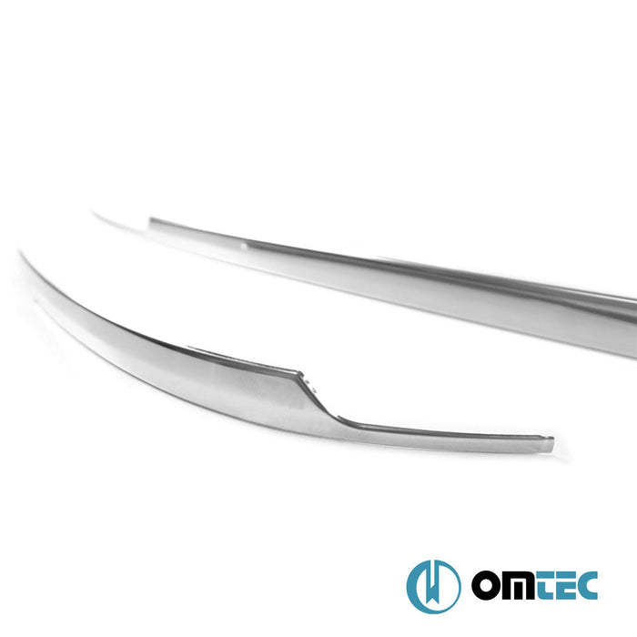 Arka Tampon Çıtası 3 Prç. Paslanmaz (Parlak) - Volkswagen Tiguan - SUV AD PRE - FL - (2016 - 2020)