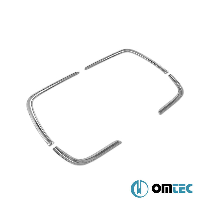 Sis Far Kaşı 4 Prç. Paslanmaz (Parlak) - Volkswagen Tiguan - SUV AD FL - (2020 - )