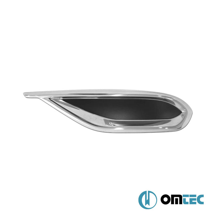 Egzoz Çerçevesi+Difüzör Çıtası 3 Prç. Paslanmaz (Parlak) - Volkswagen Tiguan - SUV AD FL - (2020 - )