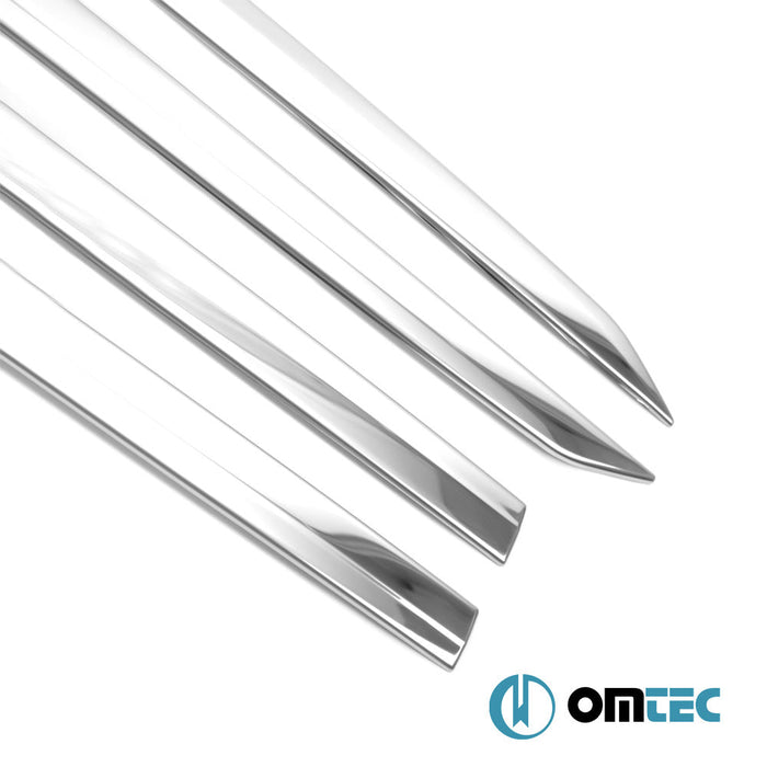 Yan Kapı Çıtası 4 Prç. Paslanmaz Çelik (Parlak) - Volkswagen Tiguan - SUV AD - (2016 - )