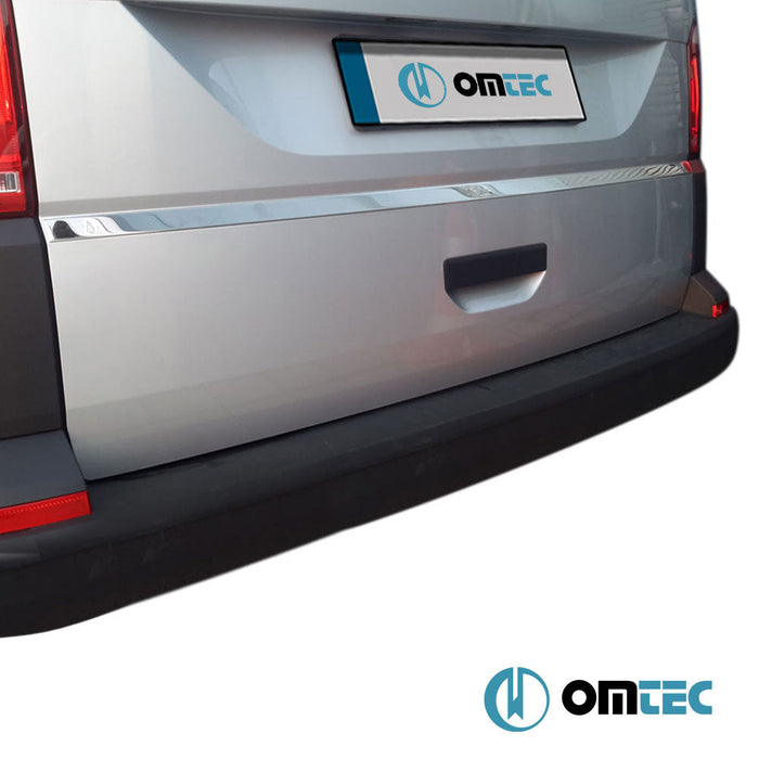 Bagaj Çıtası (Plaka Altı) Paslanmaz Çelik (Parlak) - Volkswagen T6 Multivan - VAN T6 - (2015 - 2022)