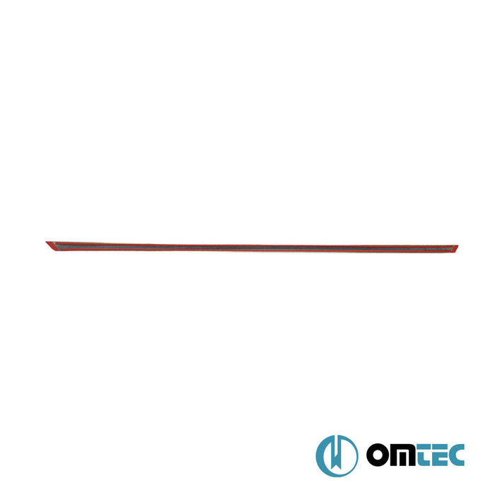 Bagaj Çıtası (Plaka Üstü) Paslanmaz Çelik (Siyah) - Volkswagen T6 Multivan - VAN T6 - (2015 - 2022)