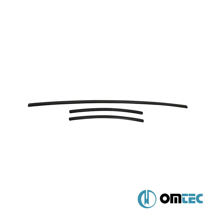 Ön Tampon Alt Izgara 3 Prç. (Karbon) - Volkswagen T6 Caravelle - VAN T6 PRE - FL - (2015 - 2019)