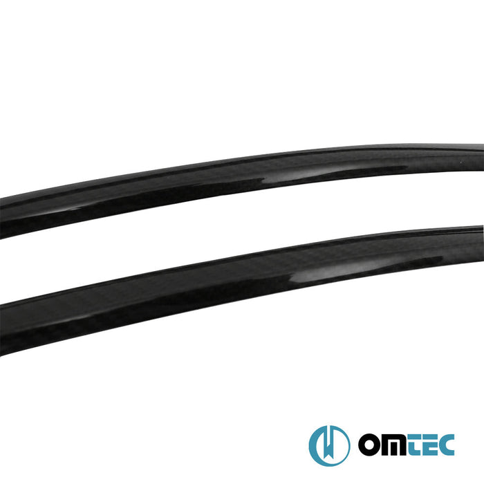 Ön Tampon Alt Izgara 3 Prç. (Karbon) - Volkswagen T6 Caravelle - VAN T6 PRE - FL - (2015 - 2019)