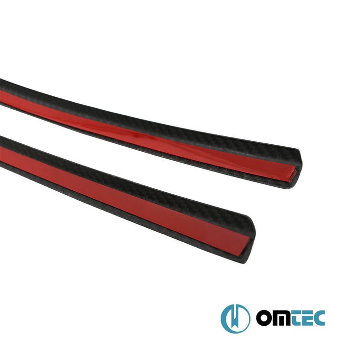 Ön Tampon Alt Izgara 3 Prç. (Karbon) - Volkswagen T6 Caravelle - VAN T6 PRE - FL - (2015 - 2019)