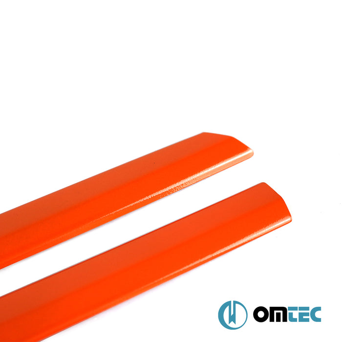 Ön Panjur Alt Parçalar 2 Prç. P.Çelik (Turuncu) - Volkswagen T6 Transporter - VAN T6 - (2015 - 2024)