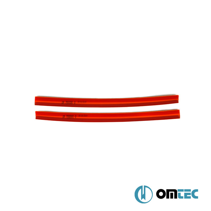 Ön Panjur Alt Parçalar 2 Prç. P.Çelik (Turuncu) - Volkswagen T6 Transporter - VAN T6 - (2015 - 2024)