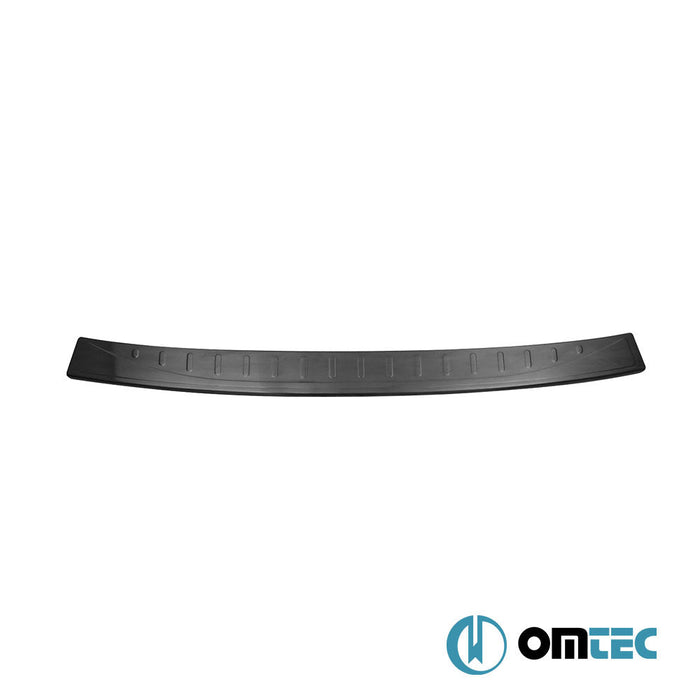 Arka Tampon Eşiği Paslanmaz Çelik (Siyah - Taşlı) (Tek Kapı) - Volkswagen T6 Transporter - VAN T6 - (2015 - 2022)