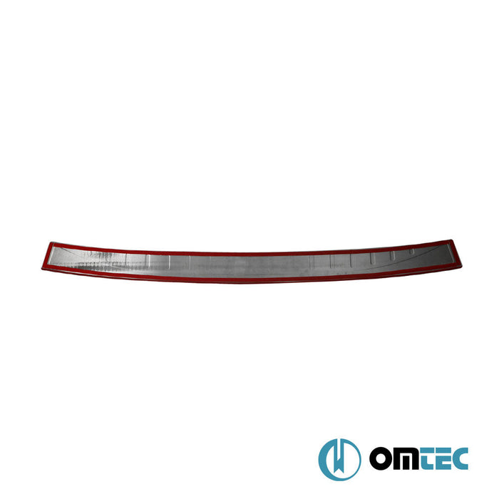 Arka Tampon Eşiği Paslanmaz Çelik (Siyah - Taşlı) (Tek Kapı) - Volkswagen T6 Caravelle - VAN T6 - (2015 - 2022)