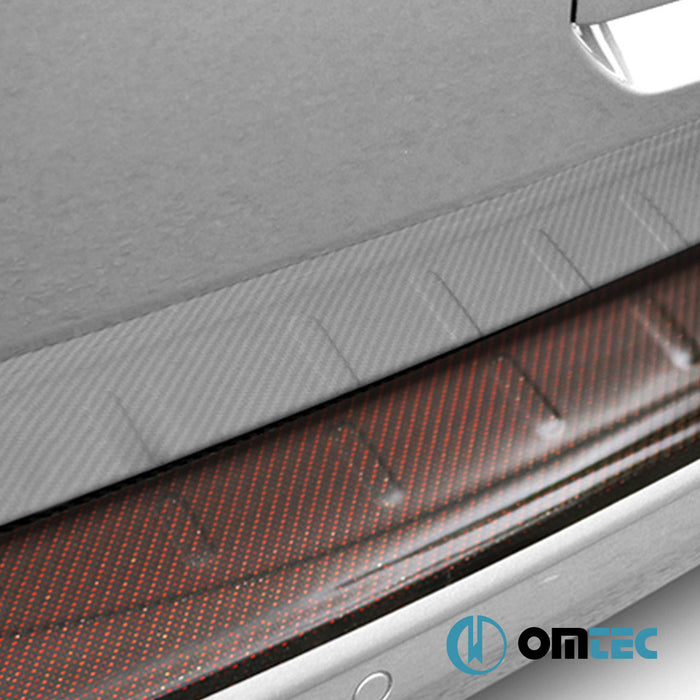 Arka Tampon Eşiği (Karbon - Kırmızı) - Volkswagen T6 Caravelle - VAN T6 - (2015 - 2024)