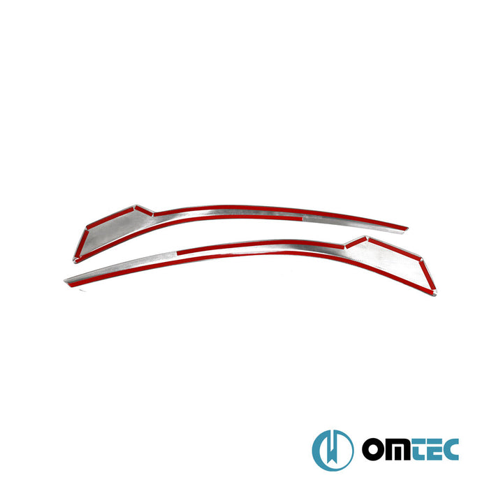 Far Üst Çıta 2 Prç. Paslanmaz - Volkswagen T6 Transporter - VAN T6 FL - (2019 - 2022)