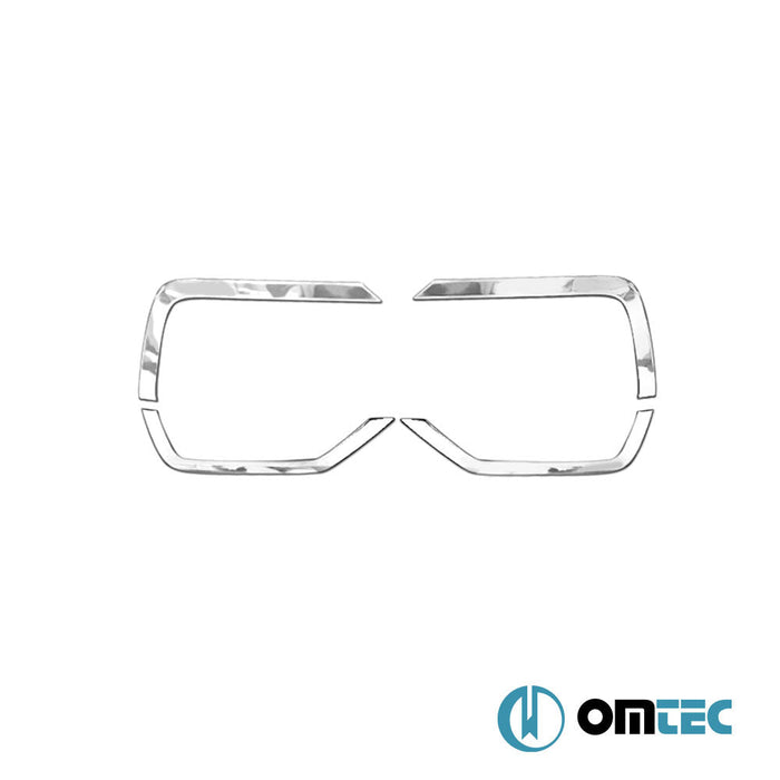 Sis Far Kaşı 4 Prç. Paslanmaz (Parlak) - Volkswagen T6 Caravelle - VAN T6 FL - (2019 - 2022)