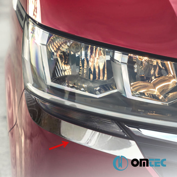 Far Alt Çıta 2 Prç. Paslanmaz (Parlak) - Volkswagen T6 Multivan - VAN T6 FL - (2019 - 2022)