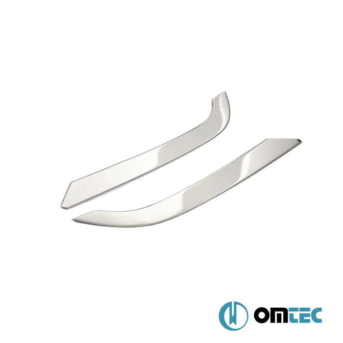 Far Alt Çıta 2 Prç. Paslanmaz (Parlak) - Volkswagen T6 Multivan - VAN T6 FL - (2019 - 2022)