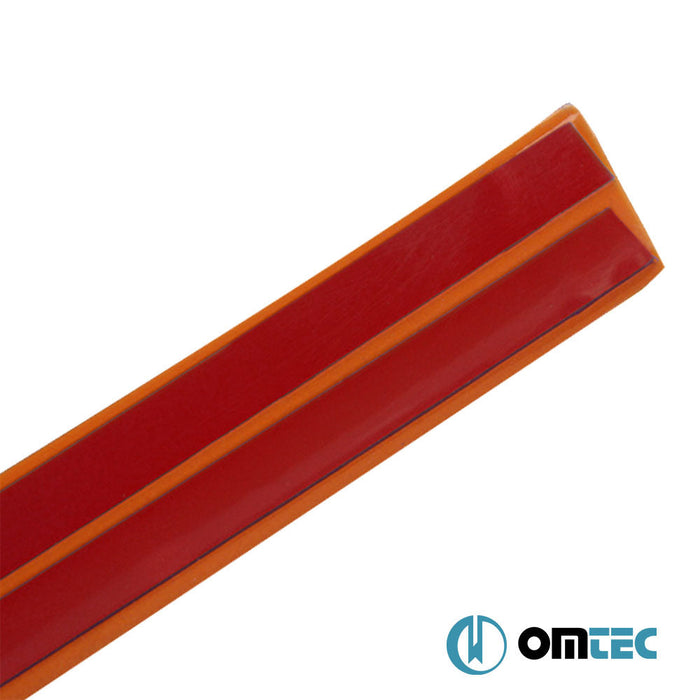 Ön Panjur Üst Çıta P.Çelik (Turuncu) (Logosuz) - Volkswagen T6 Caravelle - VAN T6 PRE - FL - (2015 - 2019)