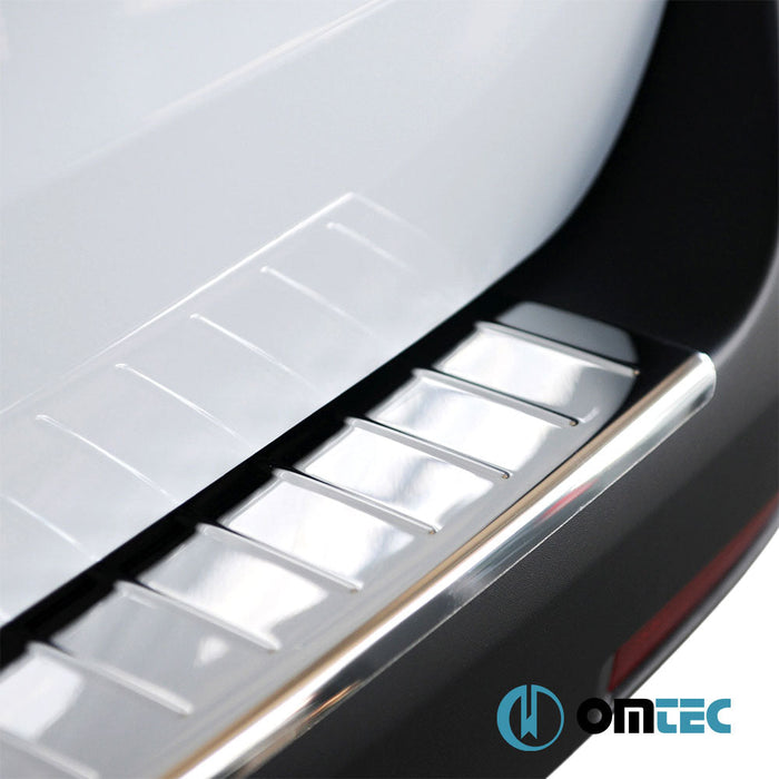 Arka Tampon Eşiği Paslanmaz Çelik (Parlak) - Volkswagen Caddy - MVN 2K FL II - (2015 - 2020)