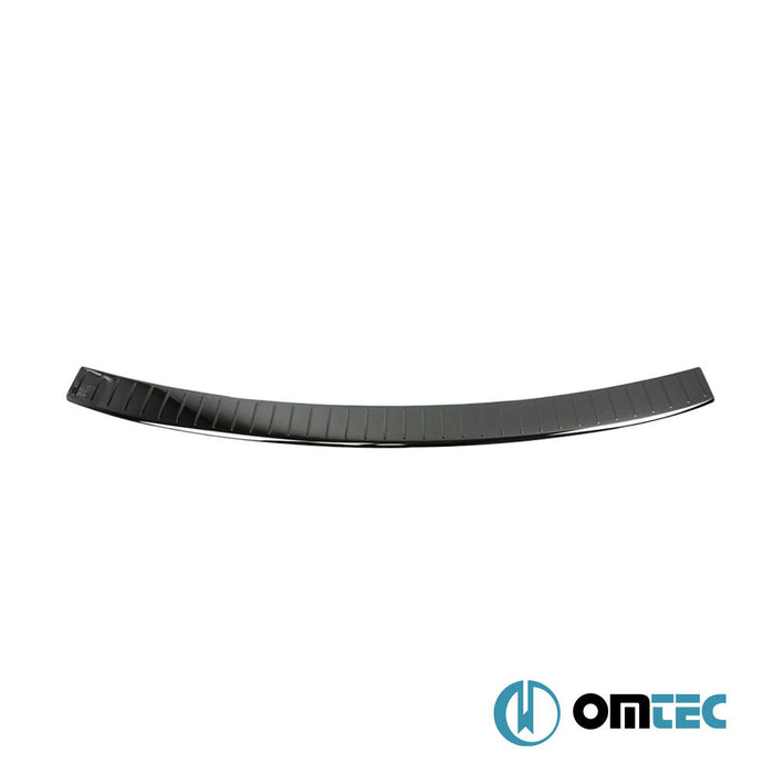 Arka Tampon Eşiği Paslanmaz Çelik (Siyah) - Volkswagen Caddy - MVN 2K FL II - (2015 - 2020)