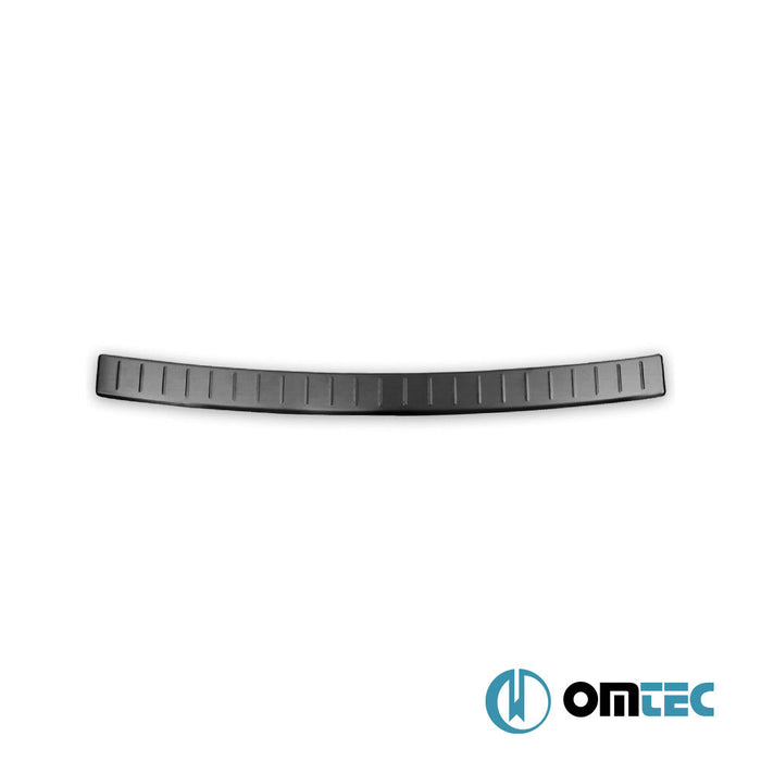 Arka Tampon Eşiği Paslanmaz Çelik (Siyah - Taşlı) - Volkswagen Caddy - MVN 2K FL II - (2015 - 2020)