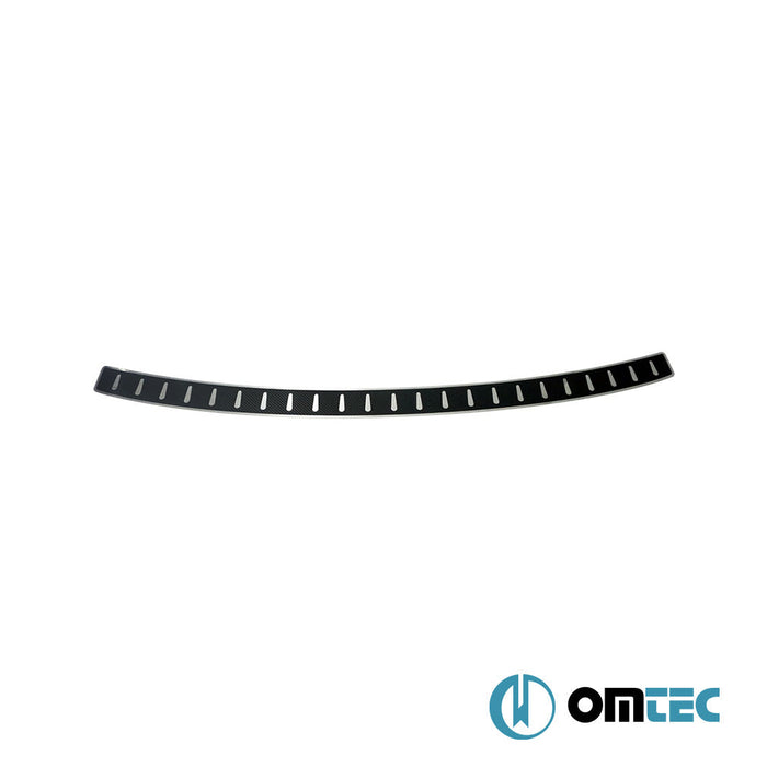 Karbon Folyolu Arka Tampon Eşiği Paslanmaz Çelik - Volkswagen Caddy - MVN 2K FL II - (2015 - 2020)