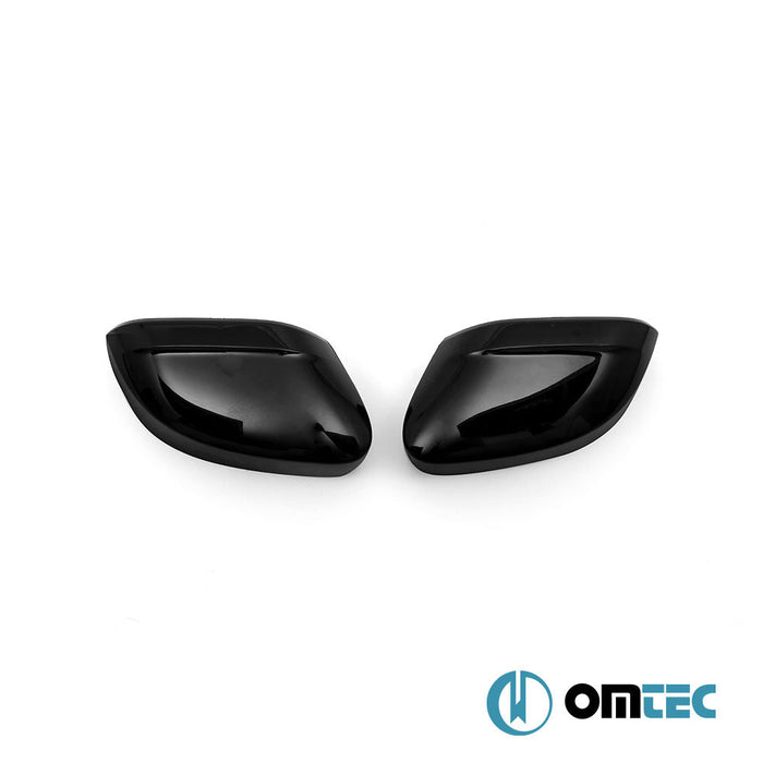 Ayna Kapağı 2 Prç. ABS Piano Siyah - Volkswagen Caddy - MVN 2K FL II - (2015 - 2020)