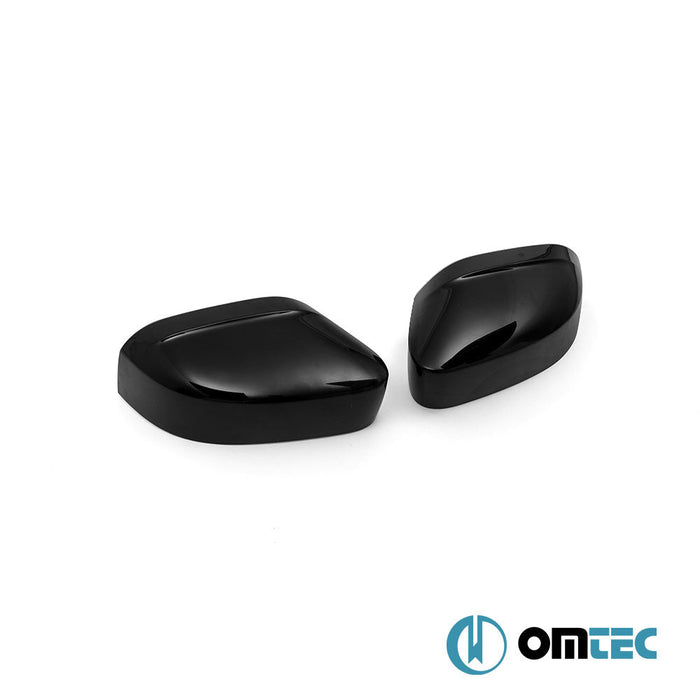 Ayna Kapağı 2 Prç. ABS Piano Siyah - Volkswagen Caddy - MVN 2K FL II - (2015 - 2020)