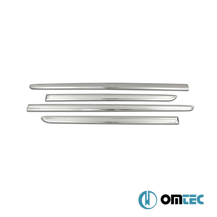 Yan Kapı Çıtası 4 Prç. Paslanmaz Çelik (Parlak) - Volkswagen Touran - MPV 1T FL II - (2010 - 2015)