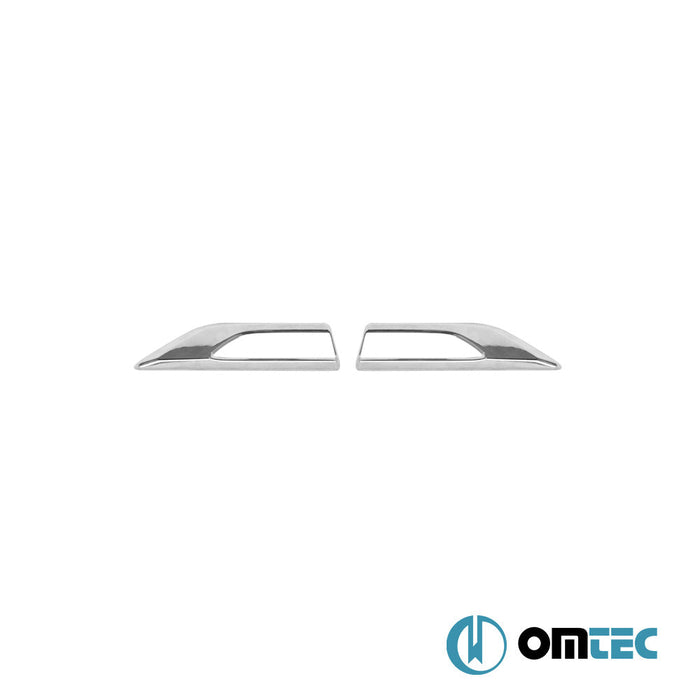 Sinyal Çerçevesi 2 Prç. ABS Krom - Volkswagen Caddy - MVN 2K FL II - (2015 - 2020)