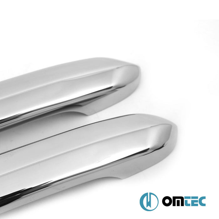 Kapı Kolu 2 Kapı 4 Prç. (H1) Paslanmaz Çelik (Parlak) - Volkswagen Crafter - VAN SY - (2017 - )