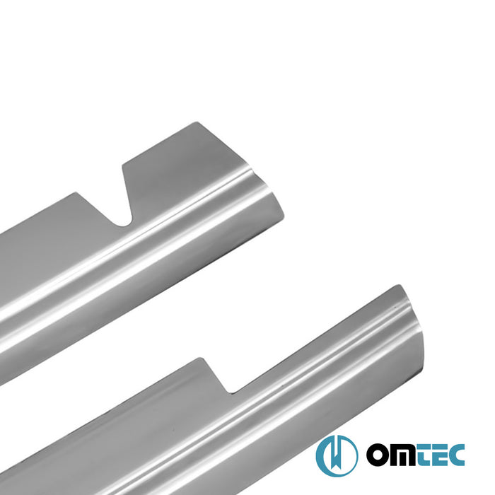 Ön Panjur Orta Çıta 2 Prç. P.Çelik (Parlak) - Volkswagen Polo - HB 5D AW - (2017 - )