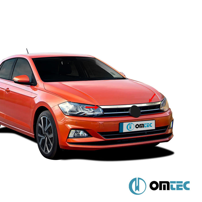 Ön Panjur Üst Çıta P.Çelik (Parlak) - Volkswagen Polo - HB 5D AW - (2017 - )