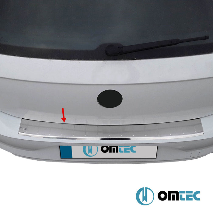 Arka Tampon Eşiği Paslanmaz Çelik (Parlak) - Volkswagen Polo - HB 5D AW - (2017 - )