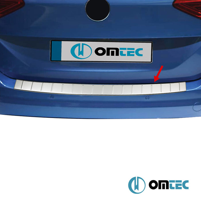 Arka Tampon Eşiği Paslanmaz Çelik (Parlak) - Volkswagen Touran - MPV 5T - (2015 - )