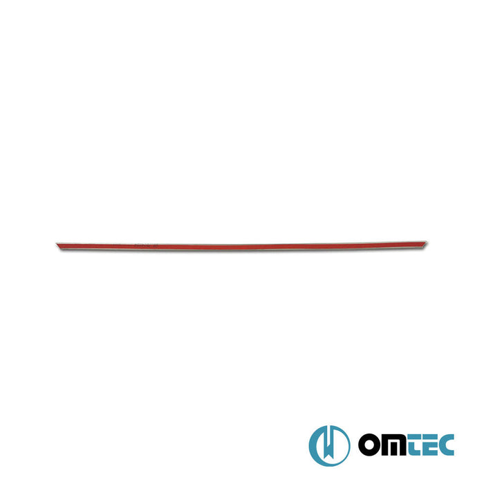 Bagaj Çıtası (Plaka Üstü) Paslanmaz Çelik (Parlak) - Volkswagen T - Roc - SUV A11 - (2017 - )