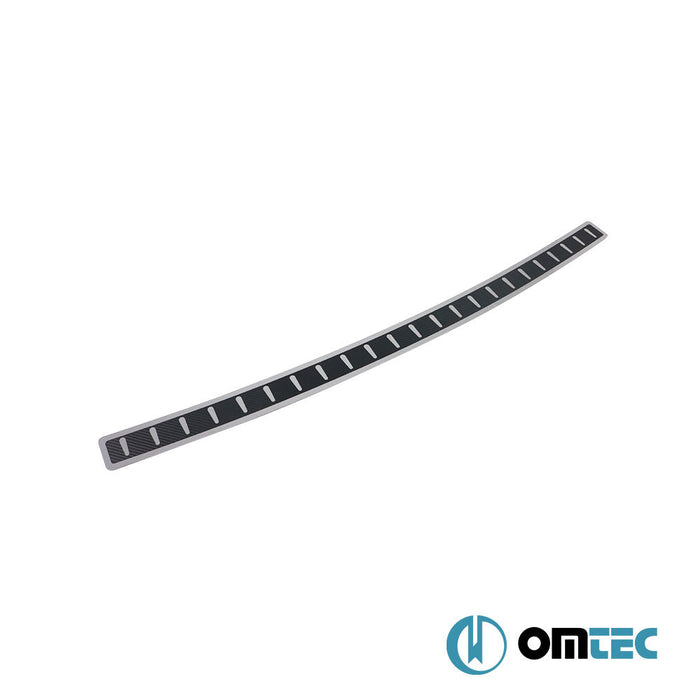 Karbon Folyolu Arka Tampon Eşiği Paslanmaz Çelik - Volkswagen Touareg - SUV CR - (2018 - )