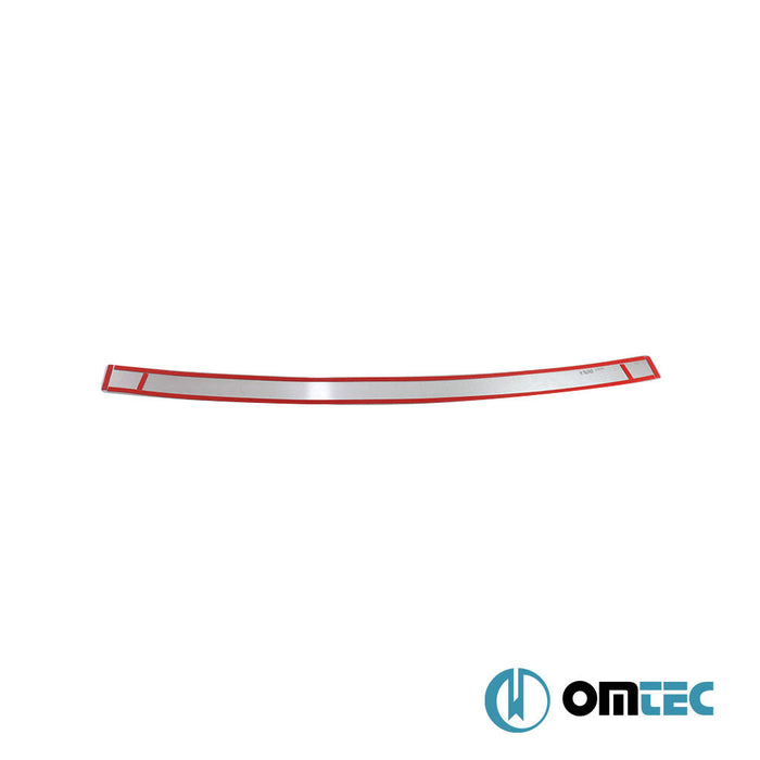 Karbon Folyolu Arka Tampon Eşiği Paslanmaz Çelik - Volkswagen Touareg - SUV CR - (2018 - )