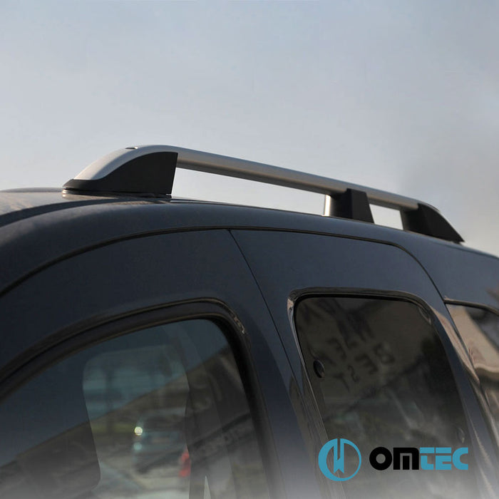 Portbagaj Tavan Çıtası (Elegance) Gri 2 Prç. Alu. (L1) - Ford Transit Connect - MVN SB -  (2021 - )