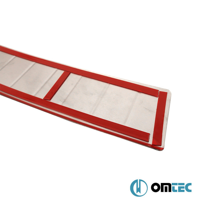 Arka Tampon Eşiği Paslanmaz Çelik (Taşlı) - Volkswagen Golf - HB 5D Mk8 - (2019 - )