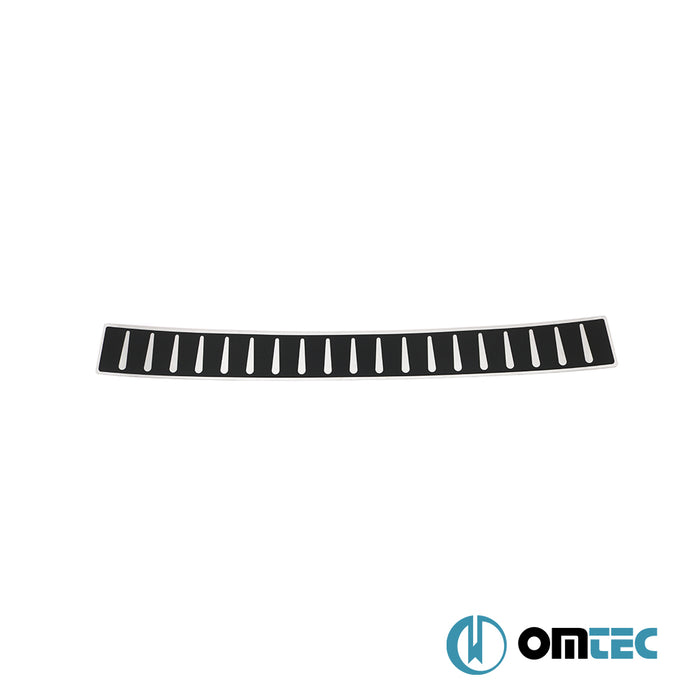 Karbon Folyolu Arka Tampon Eşiği Paslanmaz Çelik (Desen 2) - Volkswagen Id.Buzz - MVN I - (2022 - )